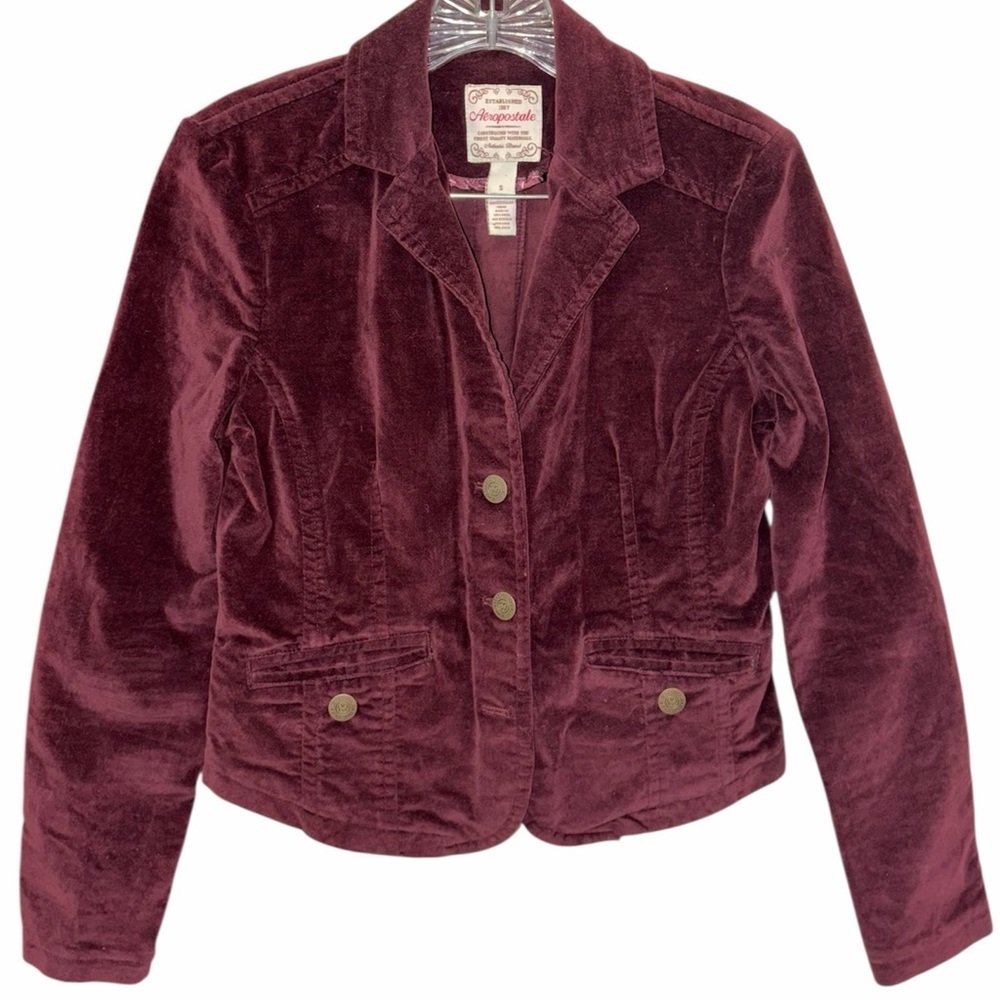 Y2K Aeropostale Women’s Corduroy Blazer